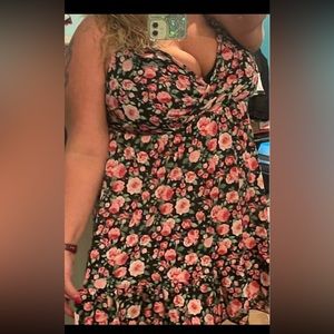 Floral dress 2X plus new